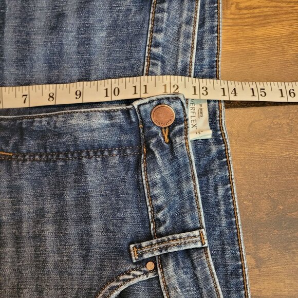 Maurices Jeans Size 24 W XS Everflex Slim Bootcut Mid Rise Tummy Control Ripped - Picture 8 of 10